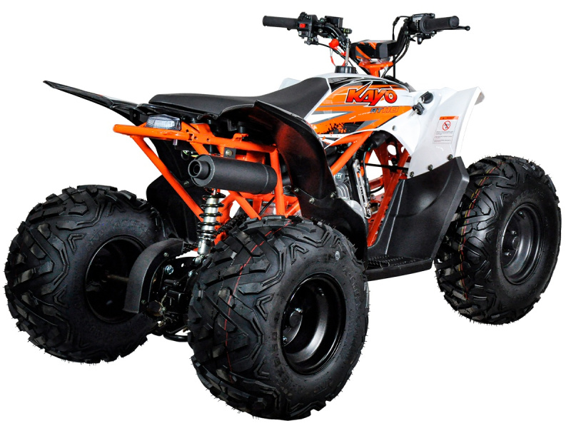 Квадрицикл KAYO AT110 (белый пластик 2024 г.) (ПТС)