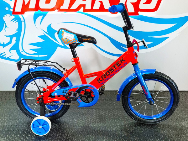 Велосипед 14" KROSTEK BAMBI BOY (500100)