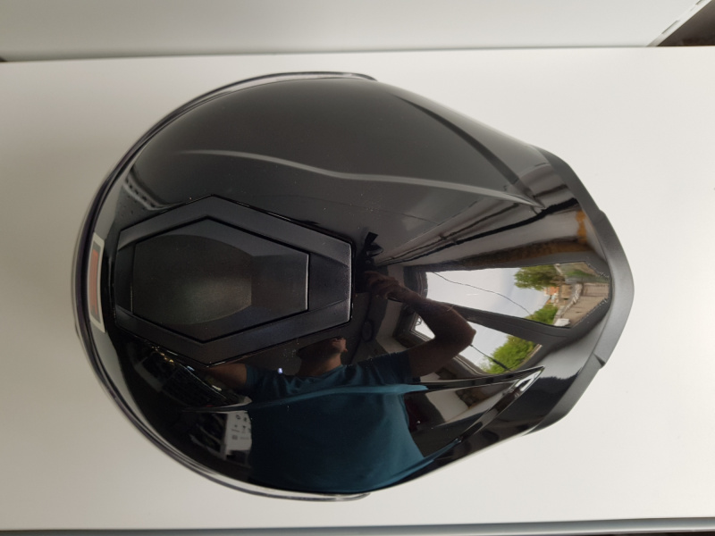 Шлем открытый Origine Palio Solid черный глянцевый