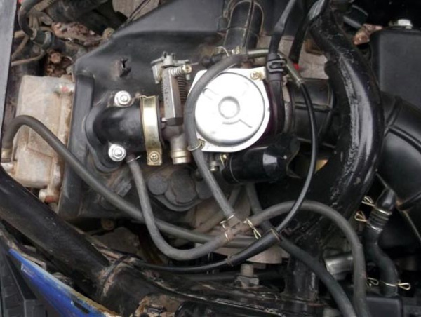 Замена топливных шлангов на скутере