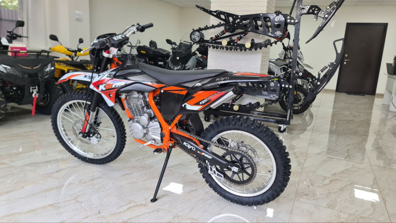 Мотоцикл кроссовый KAYO K2 PRO 21/18 