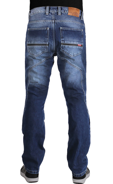 Мотоджинсы мужские INFLAME RAGE, цвет синий