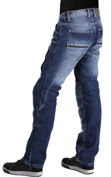 Мотоджинсы мужские INFLAME RAGE, цвет синий