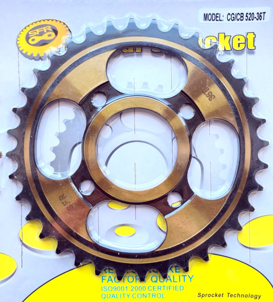 Венец, звезда ведомая (520-36) SFR CG/CB 4х90х58