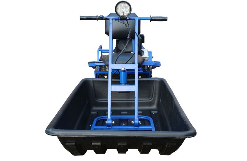 Мотобуксировщик толкач «АЛЬБАТРОС-XL9 PRO» с модулем (с фарой)