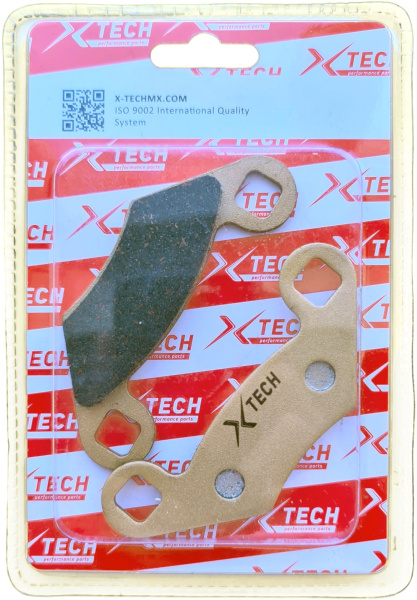 Колодки тормозные дисковые #15 X-TECH (less-metallic) медь