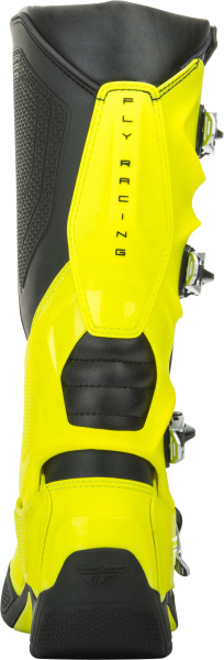 Защита для ног: Мотоботы FLY RACING FR5 черные/Hi-Vis желтые