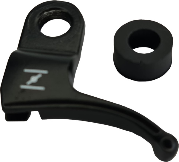 Рычаг подсоса на руль (привода тросика обогатителя)