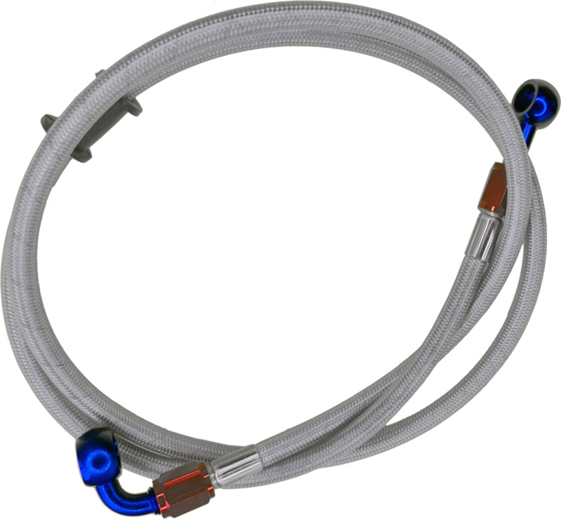 Шланг тормозной армированный L - 1100 mm M10/прямой - M10/90° 020163-157-3402