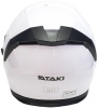 Шлем открытый Ataki JK526 Solid белый глянцевый