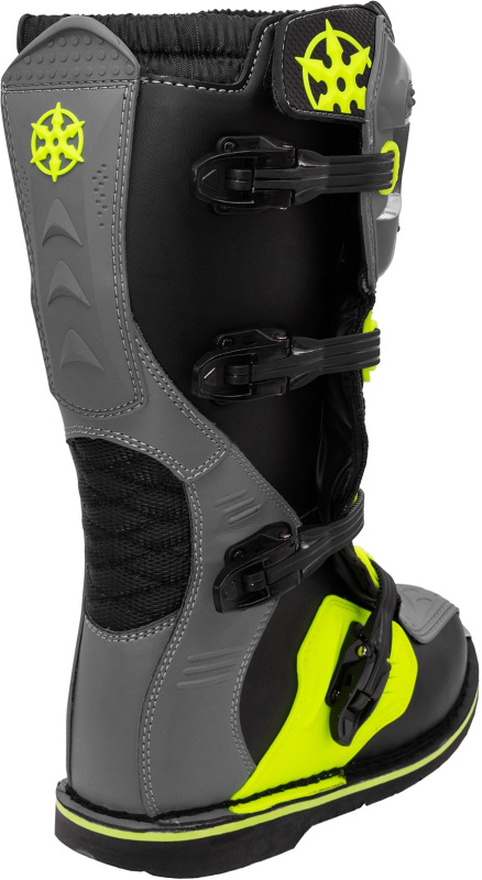 Мотоботы RYO Racing MX3, серый/черный