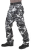 Мотоштаны мужские INFLAME TACTIC GRAY, цвет серый-камуфляж