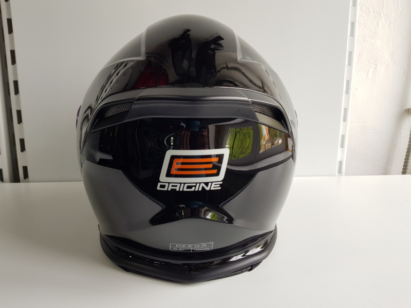 Шлем открытый Origine Palio Solid черный глянцевый