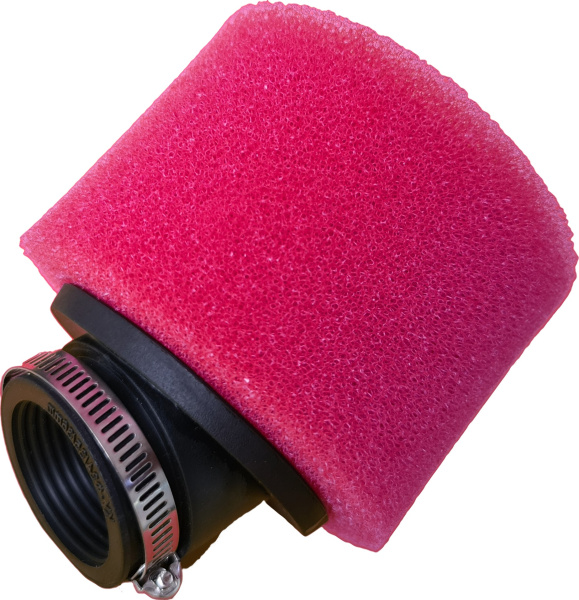 Фильтр воздушный нулевик #2 (d=35mm) поролон красный