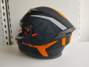 Шлем (интеграл) Ataki JK316 Route черный/оранжевый матовый