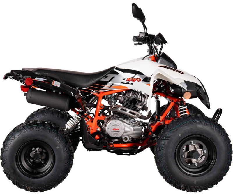 Квадрицикл KAYO A200 (белый пластик 2024 г.) (ПТС)