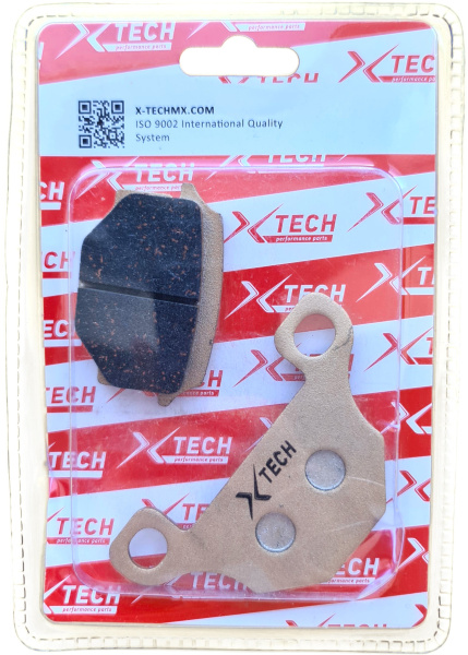 Колодки тормозные дисковые #18 X-TECH (less-metallic) медь