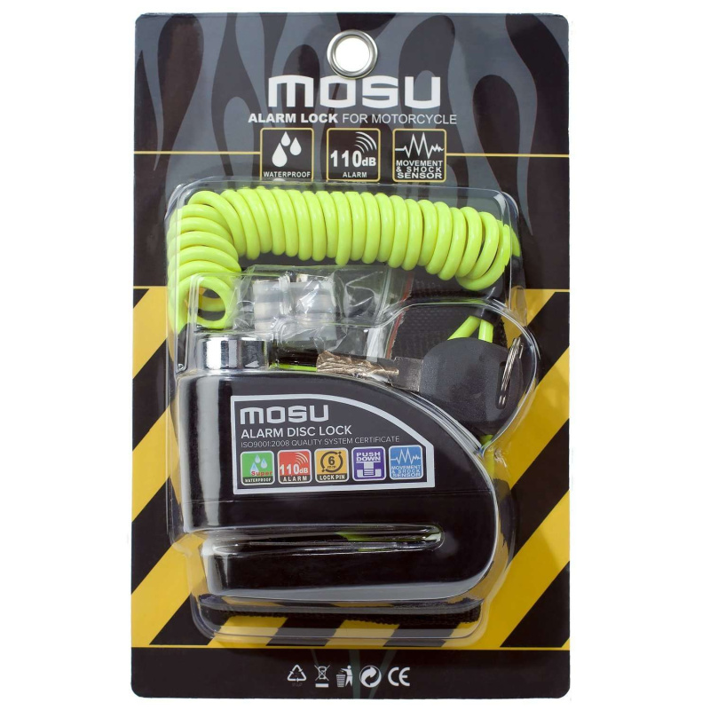 Замок противоугонный на тормозной диск с сигнализацией ADL