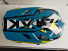 Шлем (кроссовый) Ataki JK801 Rampage синий/желтый глянцевый