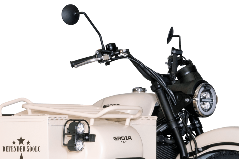 Мотоцикл с коляской GROZA DEFENDER 500 LC (4T EFI- Жидкостное Охл.) (2024 г.) ПТС