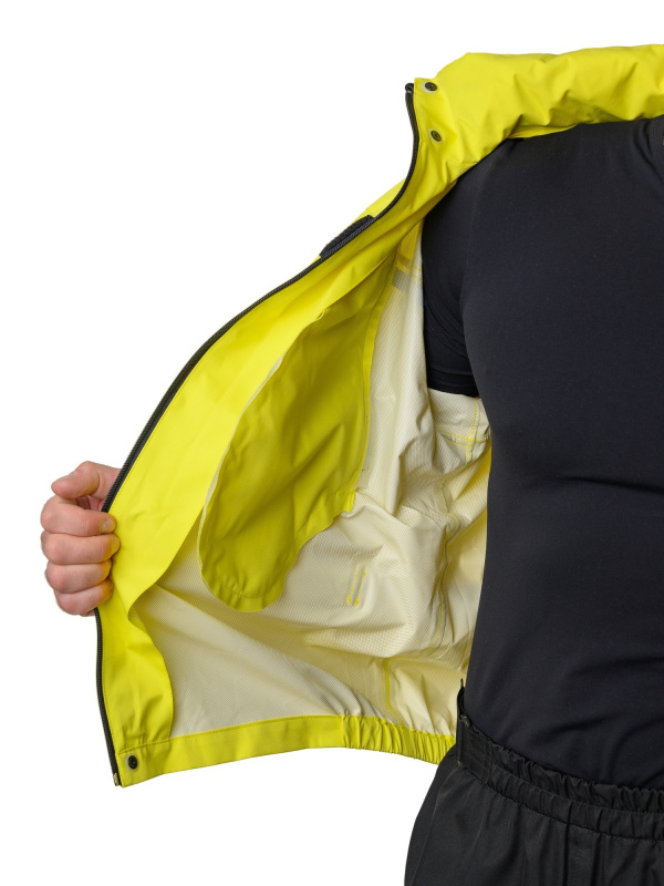 Дождевик STARKS Rain City унисекс (желто-черный FLUO)