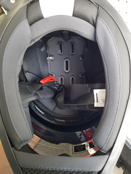 Шлем (интеграл) Ataki JK316 Route черный/оранжевый матовый