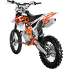 Питбайк KAYO BASIC K125 17/14 KRZ (механ. сцепл., кикстартер, 2024 г.)