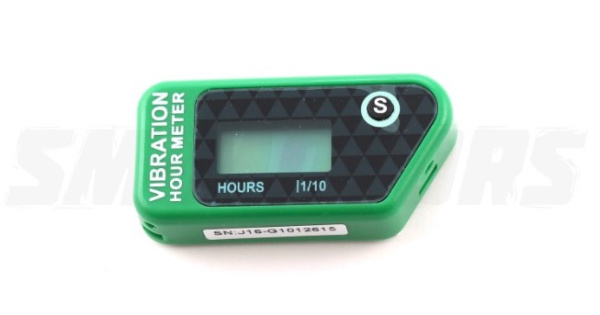 Счетчик моточасов беспроводной SM- PARTS SMR -016В зеленый