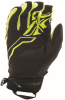 Перчатки FLY RACING TITLE  черные/желтые