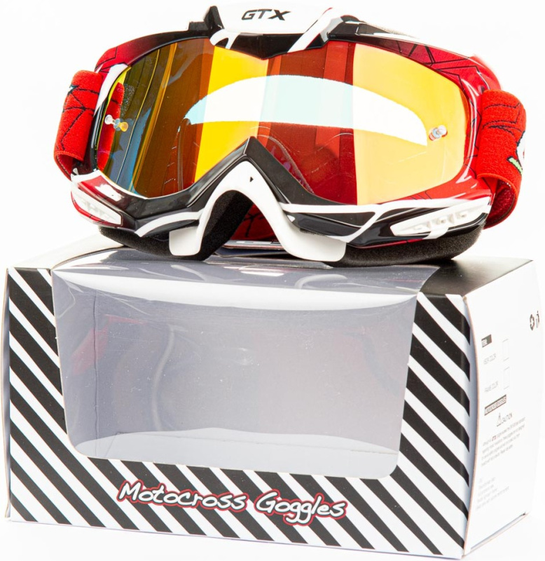 Очки для мотокросса GTX 5016 красные