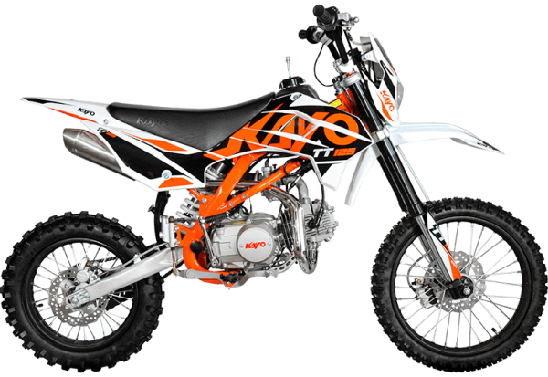 Питбайк KAYO BASIC K125 17/14 KRZ (механ. сцепл., кикстартер, 2024 г.)