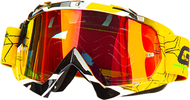 Очки для мотокросса GTX 5019 желтые