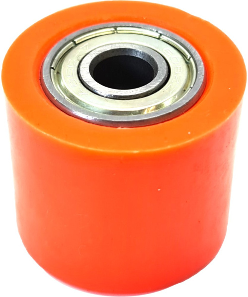 Ролик приводной цепи #1 оранжевый d (наруж.) 32мм; ширина 28мм